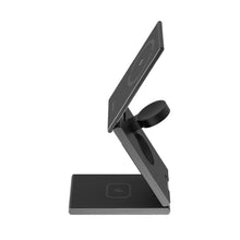 画像をギャラリービューアに読み込む, Mag Z 折り畳み式3-in-1磁気ワイヤレス充電スタンド+EVE II 飛行機用Bluetoothイヤホンジャックアダプタ