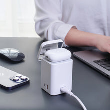 画像をギャラリービューアに読み込む, Mag 4 - GaN搭載 30W 4 in 1充電器 + PeAk II USB-C to Lightning Cable C120B メタリカルメッシュケーブル(1.2M)