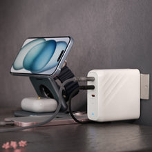 画像をギャラリービューアに読み込む, OMNIA Pro 140 - 140W トラベル用3ポート急速充電器+Mac 360 - アルミ合金製 回転・折り畳み式ノートPCスタンド