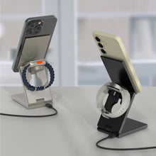 画像をギャラリービューアに読み込む, Mag Z 折り畳み式3-in-1磁気ワイヤレス充電スタンド