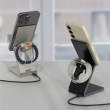 画像をギャラリービューアに読み込む, Mag Z 折り畳み式3-in-1磁気ワイヤレス充電スタンド(各色1本)