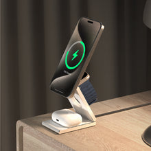 画像をギャラリービューアに読み込む, Mag Z 折り畳み式3-in-1磁気ワイヤレス充電スタンド