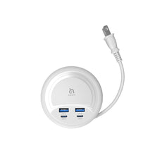 画像をギャラリービューアに読み込む, OMNIA G35 - GaN 35W 伸びる4ポート急速充電器 + PeAk III Lightning Cable 120B メタリカルメッシュケーブル