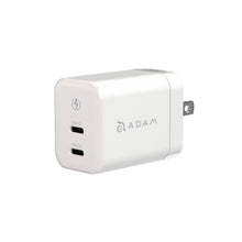 画像をギャラリービューアに読み込む, OMNIA X45C 45W 窒化ガリウム GaN 2ポートミニ急速充電器+PeAk II USB-C to Lightning Cable C120B メタリカルメッシュケーブル