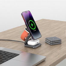 画像をギャラリービューアに読み込む, Mag 3 MagSafe対応 折りたたみ式 3 in 1 ワイヤレス充電スタンド