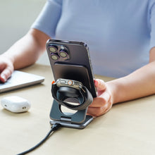 画像をギャラリービューアに読み込む, Mag 3 MagSafe対応 折りたたみ式 3 in 1 ワイヤレス充電スタンド