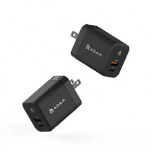 画像をギャラリービューアに読み込む, OMNIA X45A 45W 窒化ガリウム GaN 2ポートミニ急速充電器 + PeAk II USB-C to Lightning Cable C120B メタリカルメッシュケーブル(1.2M)