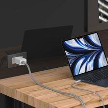 画像をギャラリービューアに読み込む, OMNIA X45A 45W 窒化ガリウム GaN 2ポートミニ急速充電器 + PeAk II USB-C to Lightning Cable C120B メタリカルメッシュケーブル(1.2M)