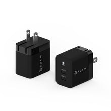 画像をギャラリービューアに読み込む, 【新製品登場】OMNIA X35C - 35W 窒化ガリウム GaN スマートシャント極小型2ポート急速充電器 + OMNIA X35A - 35W 窒化ガリウム GaN 極小型2ポート急速充電器 + PeAk II USB-C to Lightning Cable C200B メタリカルメッシュケーブル(2M)