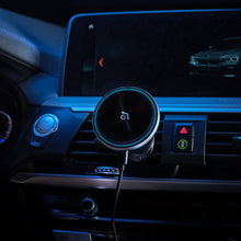 画像をギャラリービューアに読み込む, 【新製品登場】OMNIA CX2 LEDナビゲーション式 MagSafe車載充電ホルダー(メタリック) + Alto Clop マグネット式レザーケース