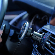 画像をギャラリービューアに読み込む, 【新製品登場】OMNIA CX2 LEDナビゲーション式 MagSafe車載充電ホルダー(メタリック)