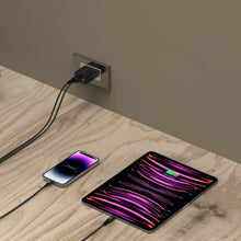 画像をギャラリービューアに読み込む, 【新製品登場】OMNIA X35A - 35W 窒化ガリウム GaN 極小型2ポート急速充電器 + PeAk III Lightning Cable 300B メタリカルメッシュケーブル(3M)