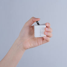 画像をギャラリービューアに読み込む, 【新製品登場】OMNIA X35C - 35W 窒化ガリウム GaN スマートシャント極小型2ポート急速充電器 + PeAk II USB-C to Lightning Cable C120B メタリカルメッシュケーブル(1.2M)