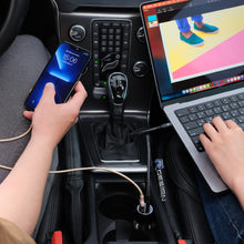 画像をギャラリービューアに読み込む, OMNIA C1 Pro 83W 高出力2ポートカーチャージャー + PeAk II USB-C to Lightning Cable C120B メタリカルメッシュケーブル + OMNIA C2 車用急速磁気充電器