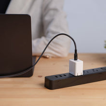 画像をギャラリービューアに読み込む, 【新製品登場】OMNIA X35C - 35W 窒化ガリウム GaN スマートシャント極小型2ポート急速充電器 + PeAk II USB-C to Lightning Cable C200B メタリカルメッシュケーブル(2M)