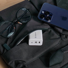 画像をギャラリービューアに読み込む, 【新製品登場】OMNIA X35C - 35W 窒化ガリウム GaN スマートシャント極小型2ポート急速充電器 + OMNIA X35A - 35W 窒化ガリウム GaN 極小型2ポート急速充電器 + PeAk II USB-C to Lightning Cable C200B メタリカルメッシュケーブル(2M)