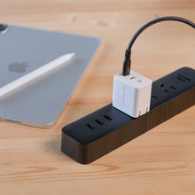 画像をギャラリービューアに読み込む, 【新製品登場】OMNIA X35C - 35W 窒化ガリウム GaN スマートシャント極小型2ポート急速充電器 + PeAk II USB-C to Lightning Cable C200B メタリカルメッシュケーブル(2M)