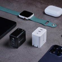 画像をギャラリービューアに読み込む, 【新製品登場】OMNIA X35C - 35W 窒化ガリウム GaN スマートシャント極小型2ポート急速充電器 + PeAk II USB-C to Lightning Cable C200B メタリカルメッシュケーブル(2M)
