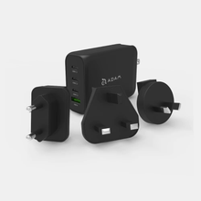 画像をギャラリービューアに読み込む, 【新製品登場】Mac 360 - アルミ合金製 回転・折り畳み式ノートPCスタンド + OMNIA Pro 130 130W 4ポートトラベル万能スピード充電アダプター