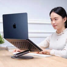 画像をギャラリービューアに読み込む, 【新製品登場】Mac 360 - アルミ合金製 回転・折り畳み式ノートPCスタンド + OMNIA Pro 130 130W 4ポートトラベル万能スピード充電アダプター