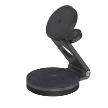 画像をギャラリービューアに読み込む, Mag 360 Qi2 対応 3 in 1 ターンテーブル式ワイヤレス充電器 （デュアル 15W タイプ）
