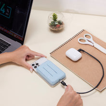 画像をギャラリービューアに読み込む, GRAVITY CS10 スタンド式MagSafe対応充電モバイルバッテリー(10000mAh)
