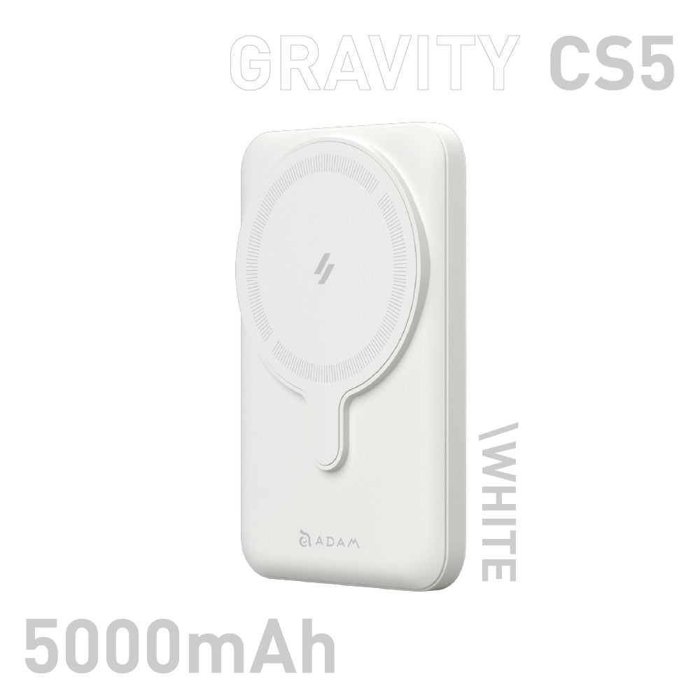 GRAVITY CS5 スタンド式MagSafe対応充電モバイルバッテリー (5000mAh)