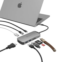 画像をギャラリービューアに読み込む, CASA Hub X DP USB-C 8K対応 10 in 1 ドッキングステーション + iKlips C Lightning To USB−C iPhone 双方向スマートフラッシュドライブ  128GB
