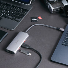 画像をギャラリービューアに読み込む, 【新製品登場】CASA Hub A07 USB-C接続 Gen2 10Gbps対応 7 in 1 多機能高速ハブ ＋ CASA M100+ USB3.1 Gen2 USB-C to USB-Aケーブル
