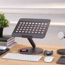 画像をギャラリービューアに読み込む, 【新製品登場】Mac 360 - アルミ合金製 回転・折り畳み式ノートPCスタンド
