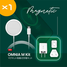 画像をギャラリービューアに読み込む, OMNIA M Kit マグネット吸着式充電キット
